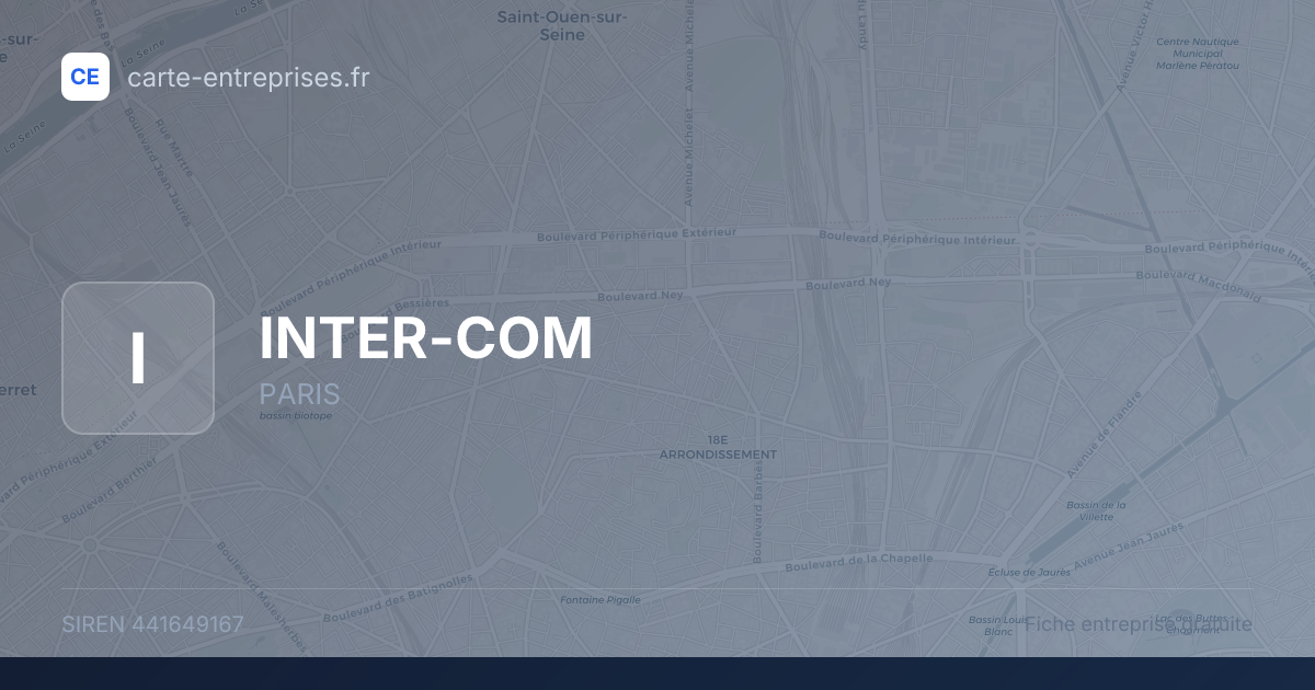 INTER-COM — 441649167 — fiche entreprise