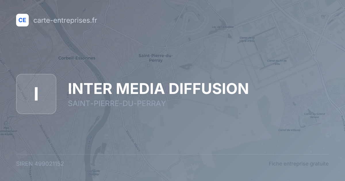INTER MEDIA DIFFUSION — 499021152 — fiche entreprise