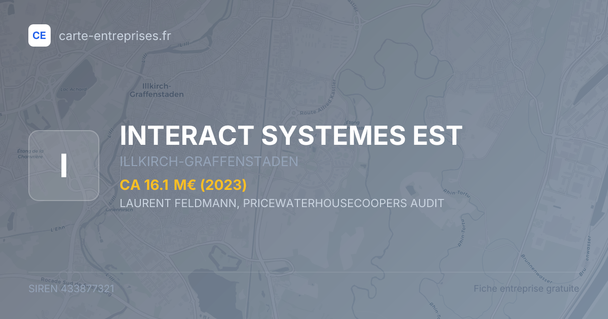 INTERACT SYSTEMES EST — 433877321 — fiche entreprise