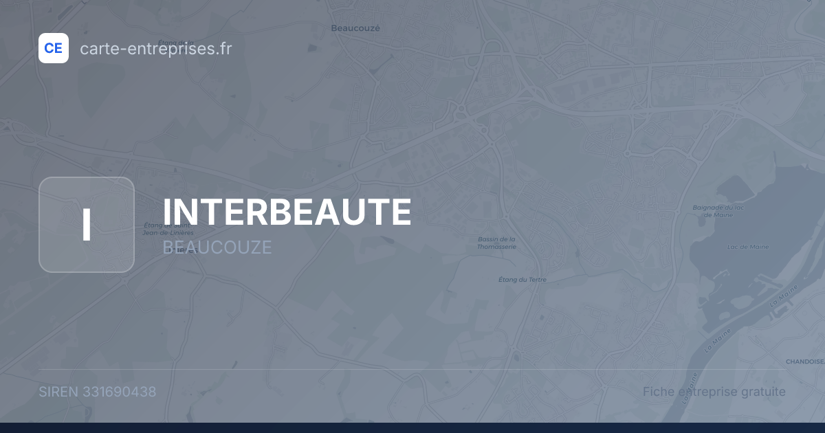 INTERBEAUTE — 331690438 — fiche entreprise
