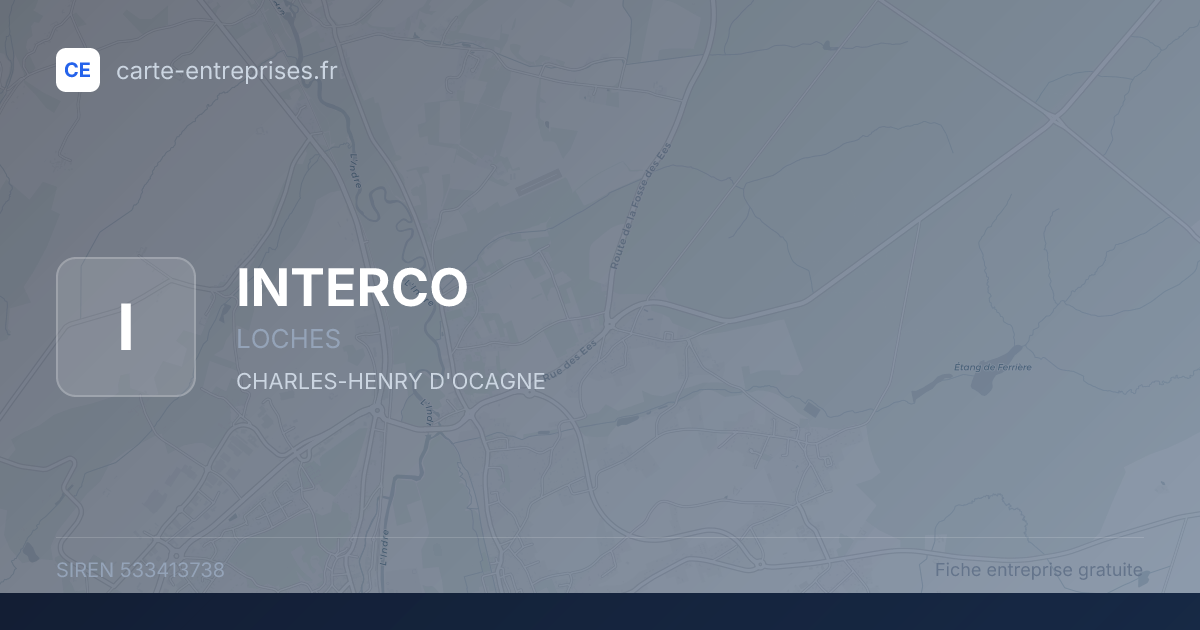 INTERCO — 533413738 — fiche entreprise
