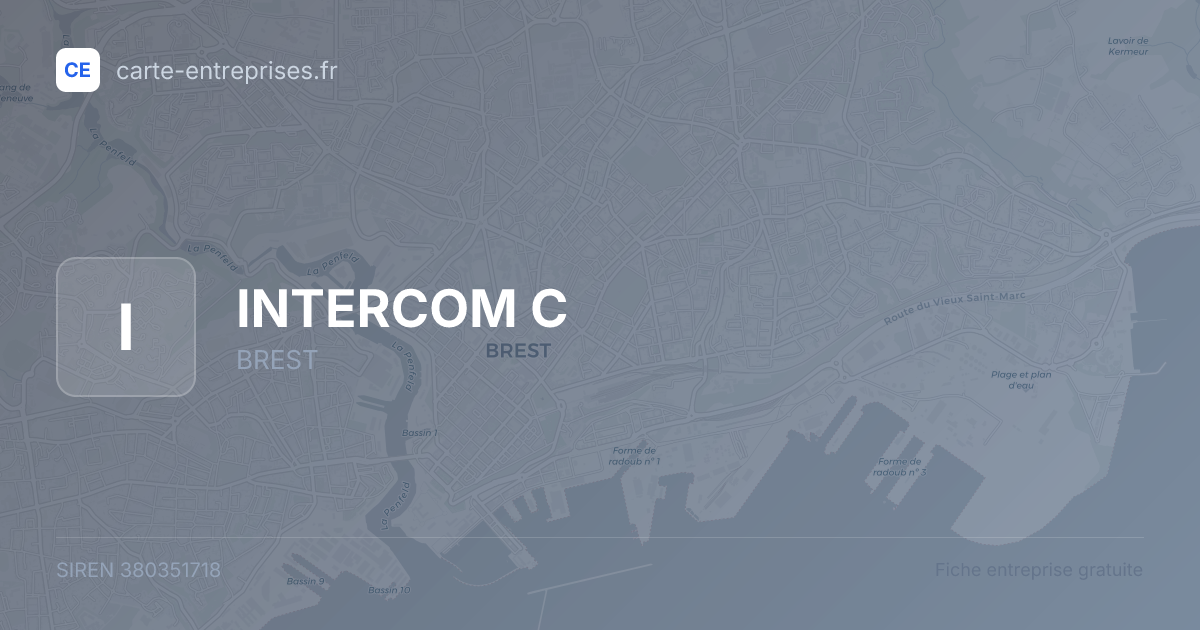 INTERCOM C — 380351718 — fiche entreprise