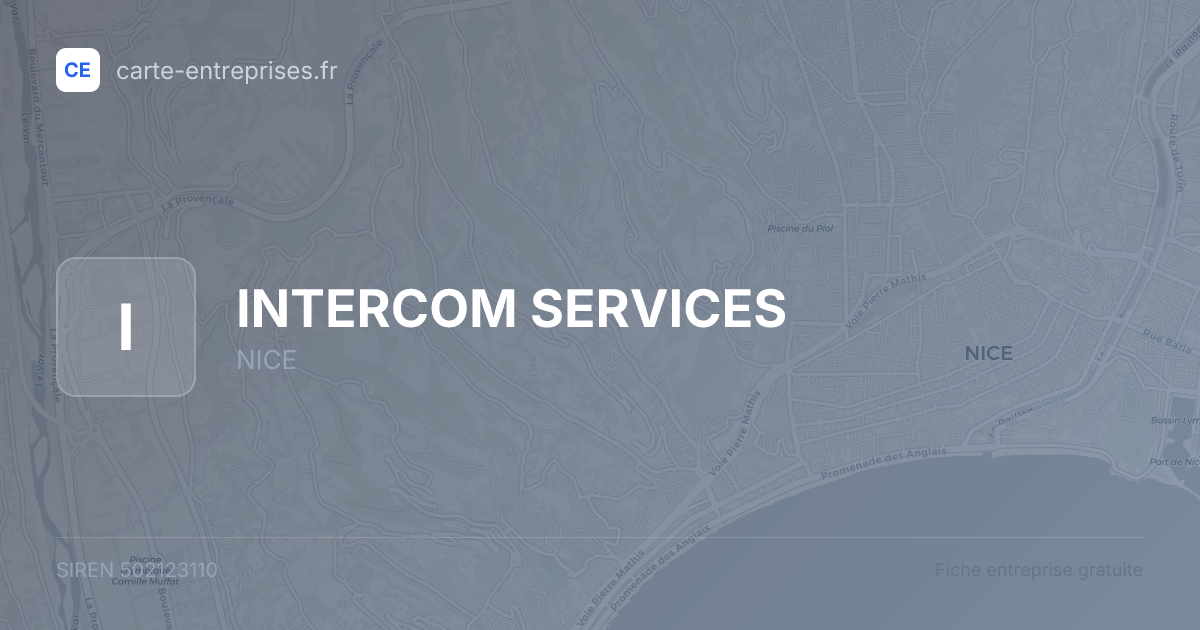 INTERCOM SERVICES — 502123110 — fiche entreprise