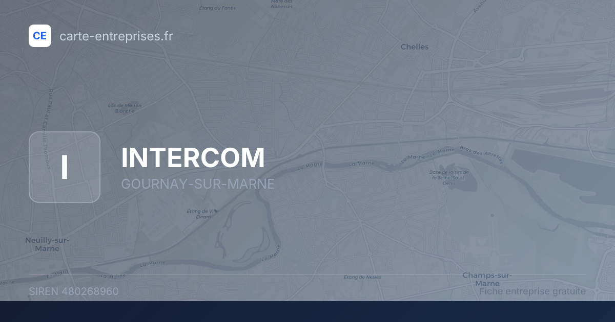 INTERCOM — 480268960 — fiche entreprise