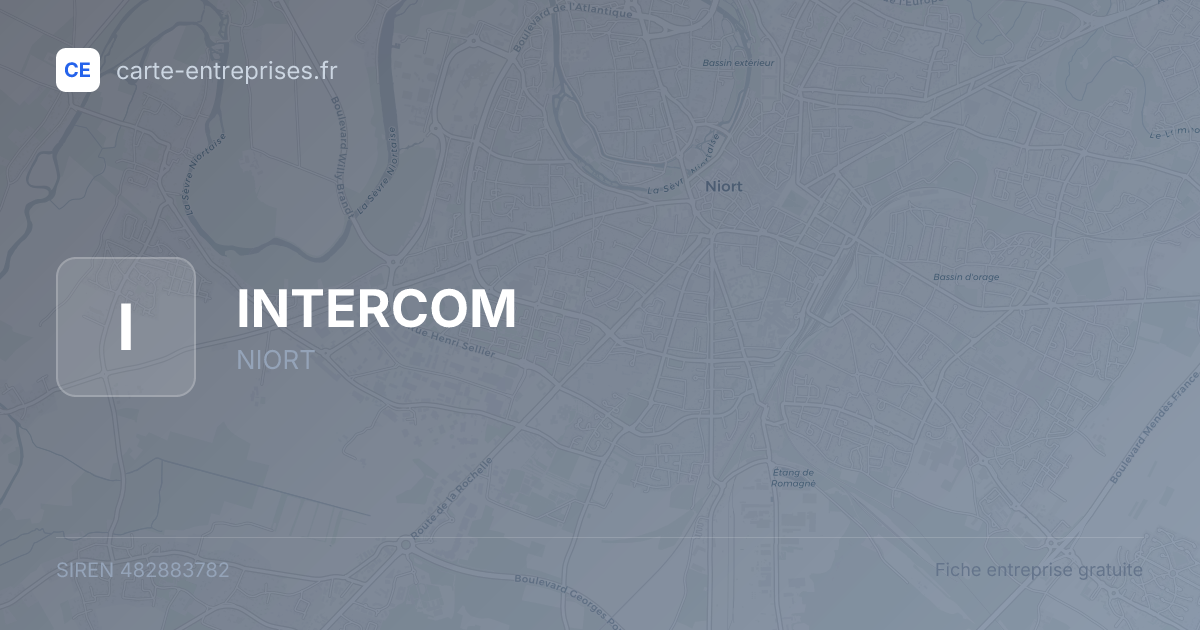INTERCOM — 482883782 — fiche entreprise