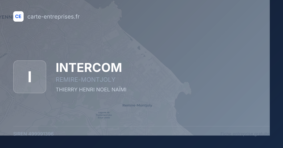 INTERCOM — 499991396 — fiche entreprise