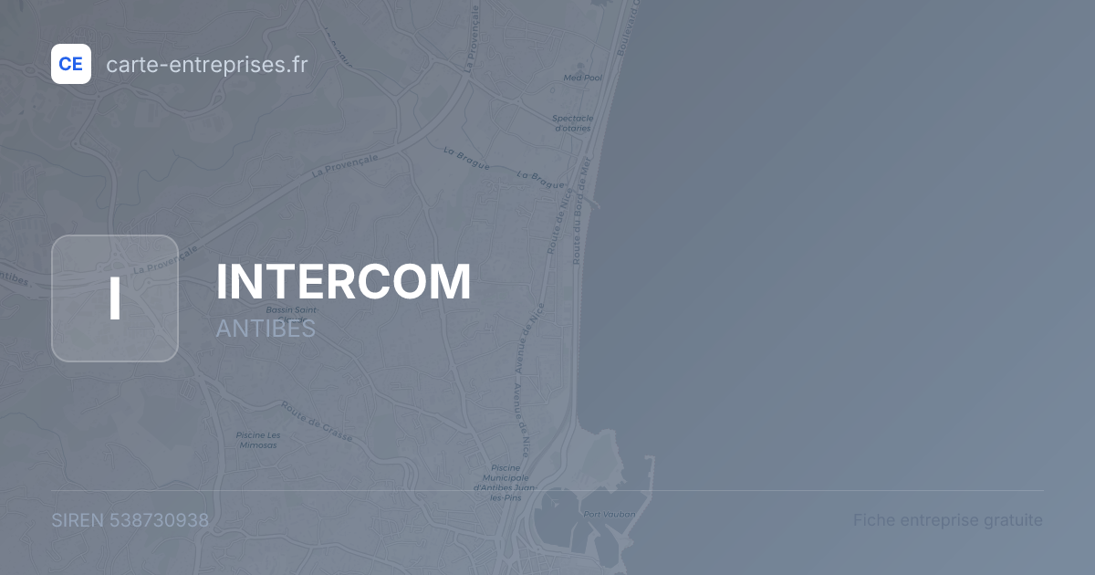 INTERCOM — 538730938 — fiche entreprise