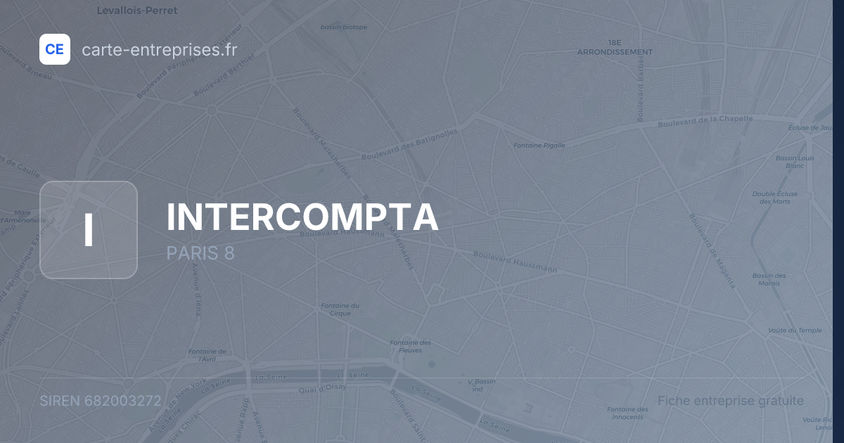 INTERCOMPTA — 682003272 — fiche entreprise