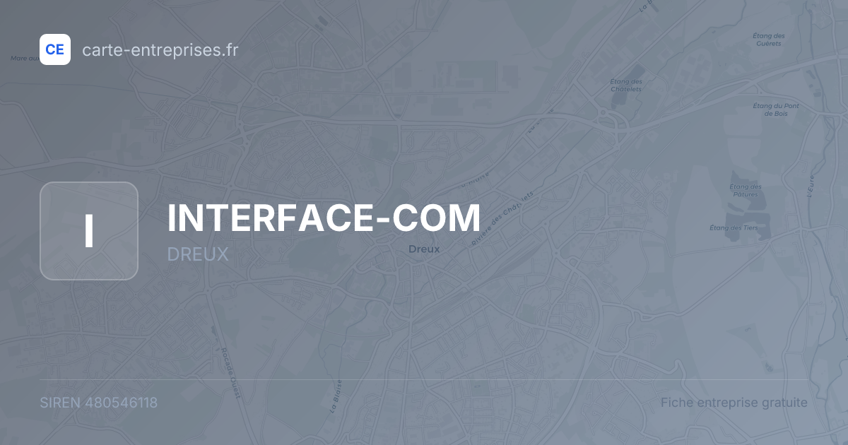 INTERFACE-COM — 480546118 — fiche entreprise