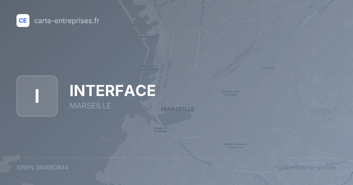 INTERFACE — 384880944 — fiche entreprise
