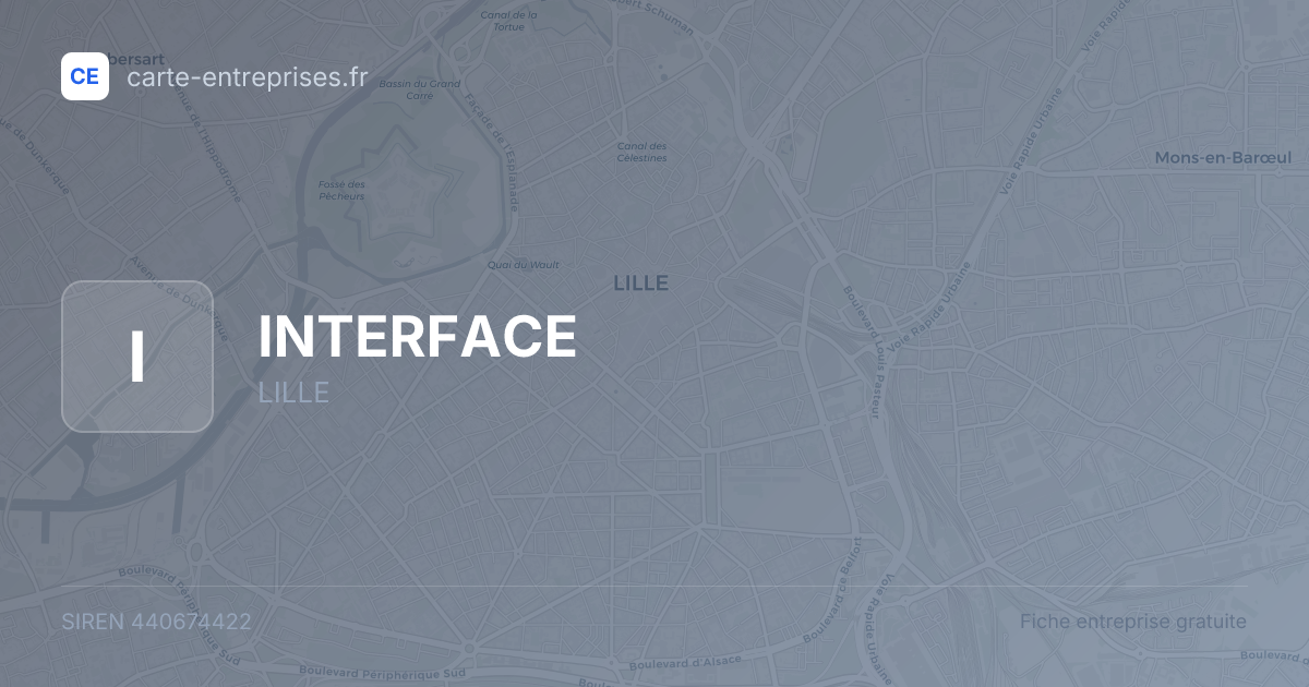 INTERFACE — 440674422 — fiche entreprise