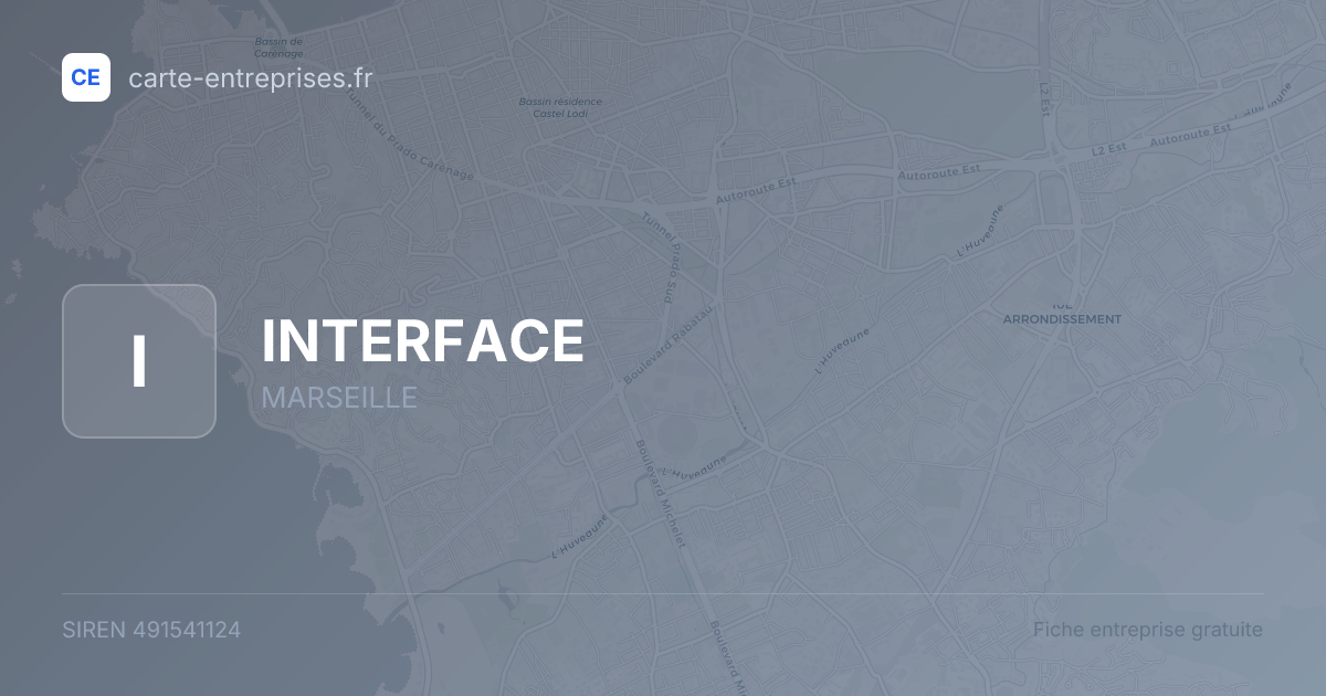 INTERFACE — 491541124 — fiche entreprise