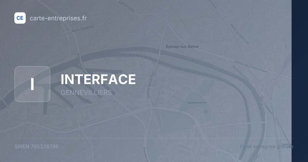 INTERFACE — 795328798 — fiche entreprise