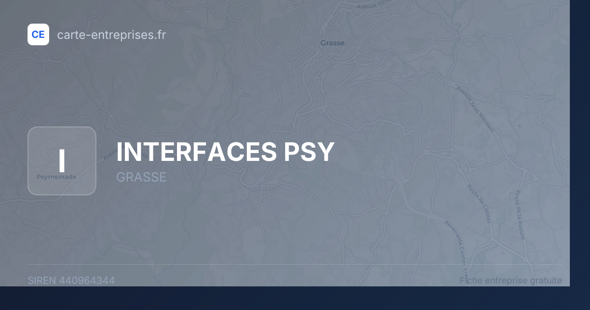 INTERFACES PSY — 440964344 — fiche entreprise