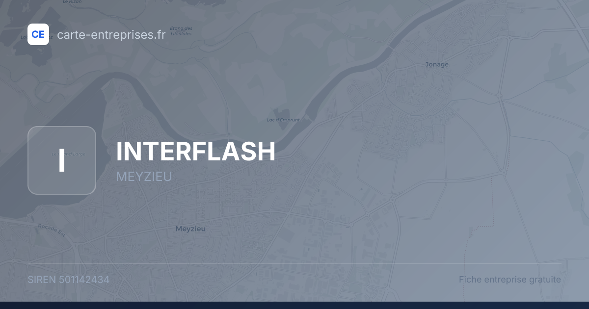 INTERFLASH — 501142434 — fiche entreprise