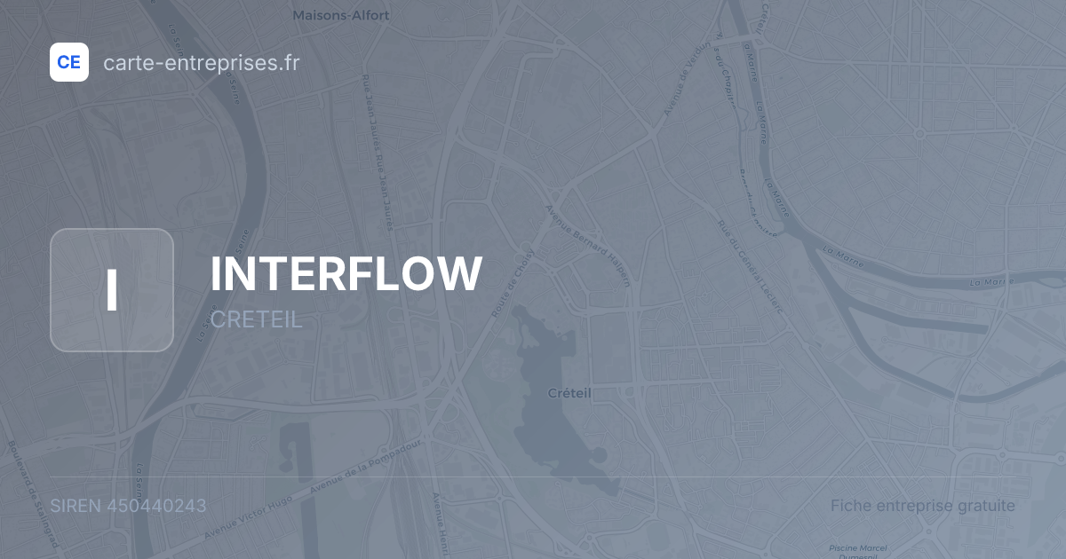 INTERFLOW — 450440243 — fiche entreprise