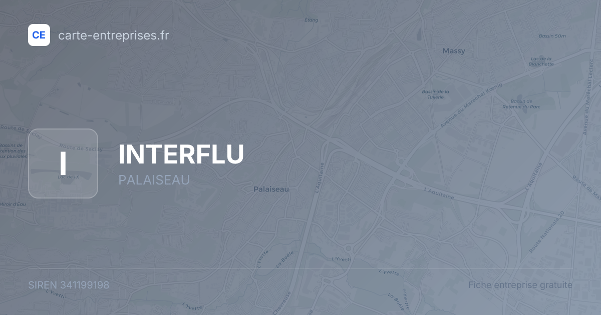 INTERFLU — 341199198 — fiche entreprise