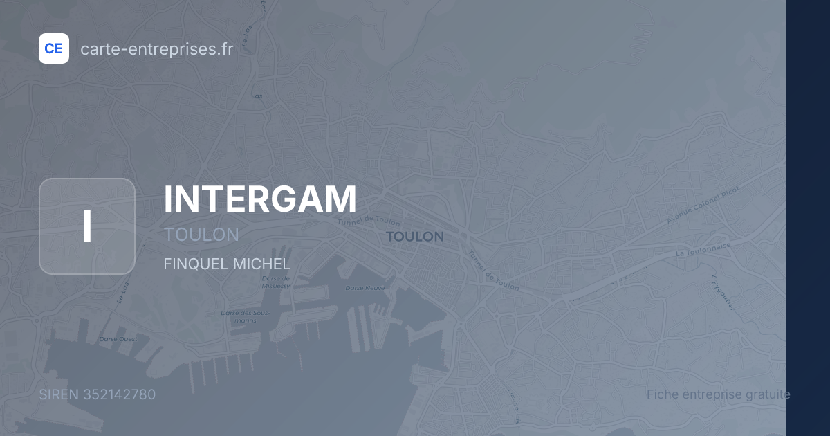 INTERGAM — 352142780 — fiche entreprise