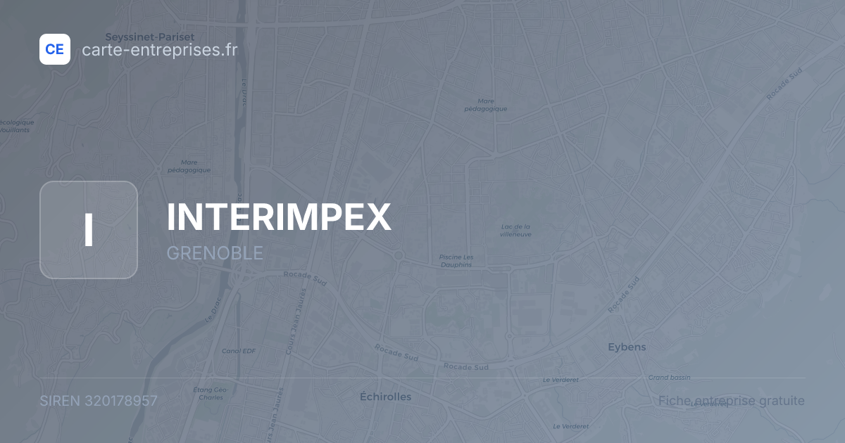 INTERIMPEX — 320178957 — fiche entreprise