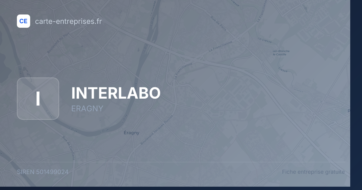 INTERLABO — 501499024 — fiche entreprise
