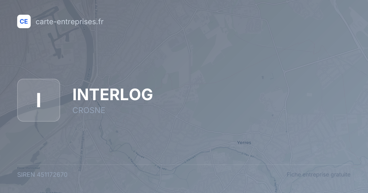 INTERLOG — 451172670 — fiche entreprise