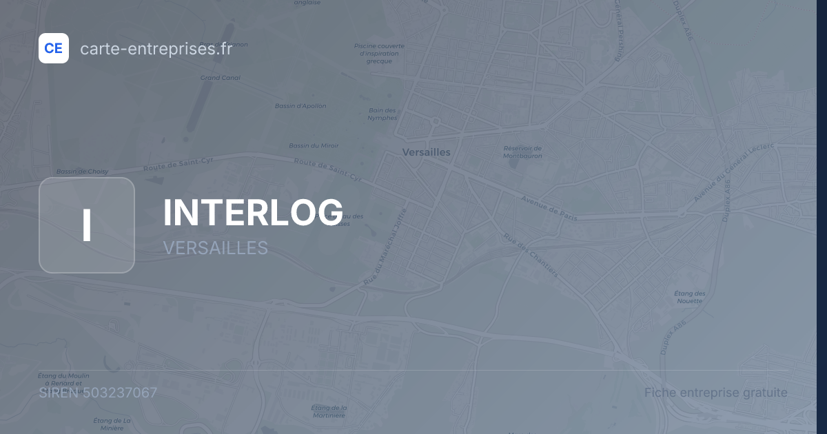 INTERLOG — 503237067 — fiche entreprise