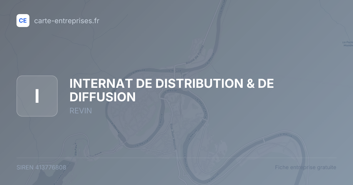 INTERNAT DE DISTRIBUTION & DE DIFFUSION — 413776808 — fiche entreprise