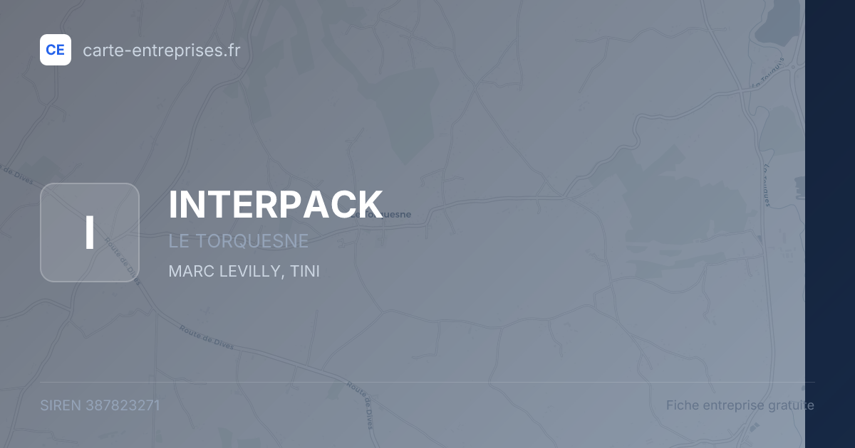 INTERPACK — 387823271 — fiche entreprise