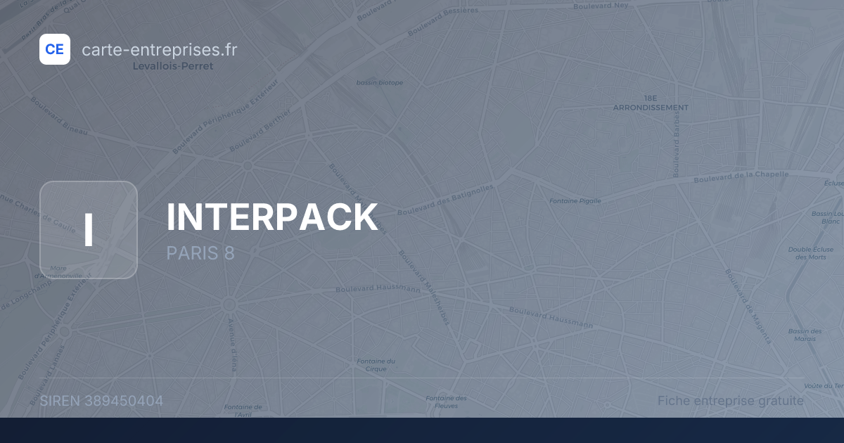 INTERPACK — 389450404 — fiche entreprise