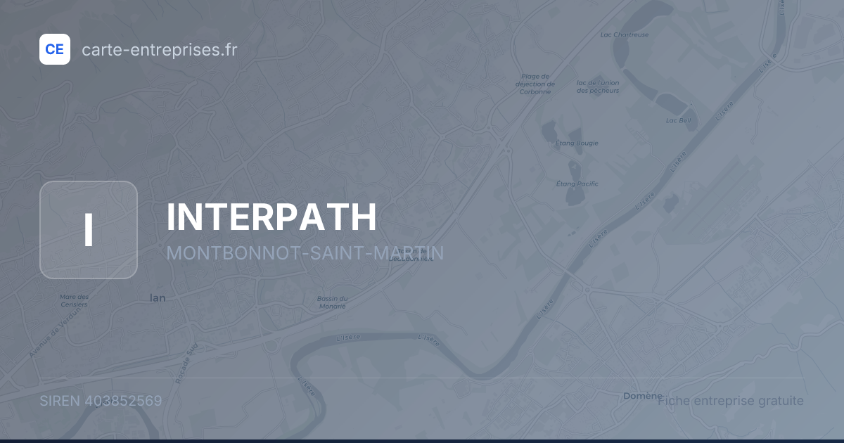 INTERPATH — 403852569 — fiche entreprise