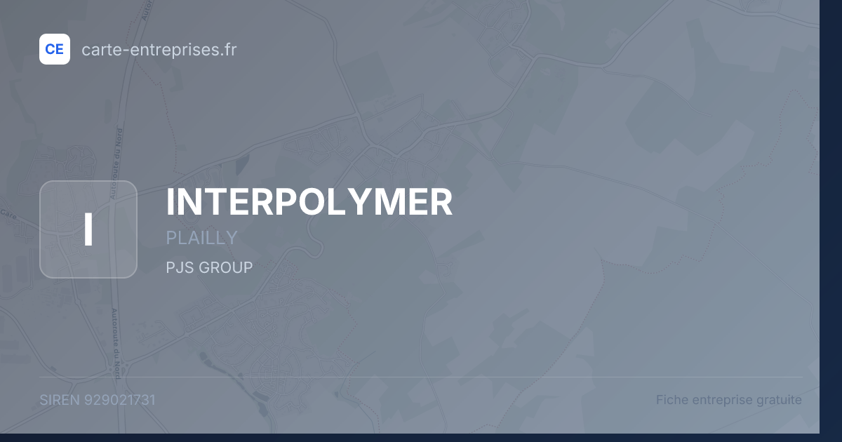 INTERPOLYMER — 929021731 — fiche entreprise