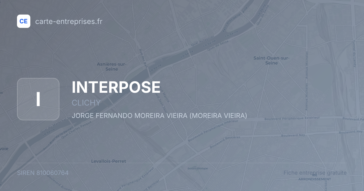 INTERPOSE — 810060764 — fiche entreprise
