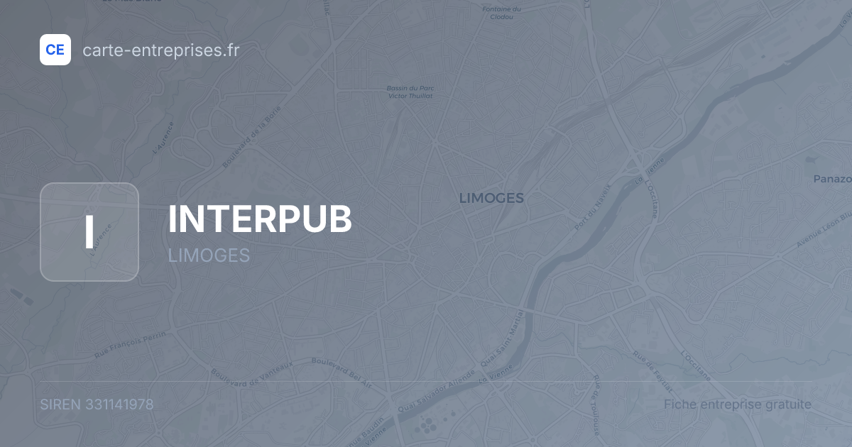 INTERPUB — 331141978 — fiche entreprise