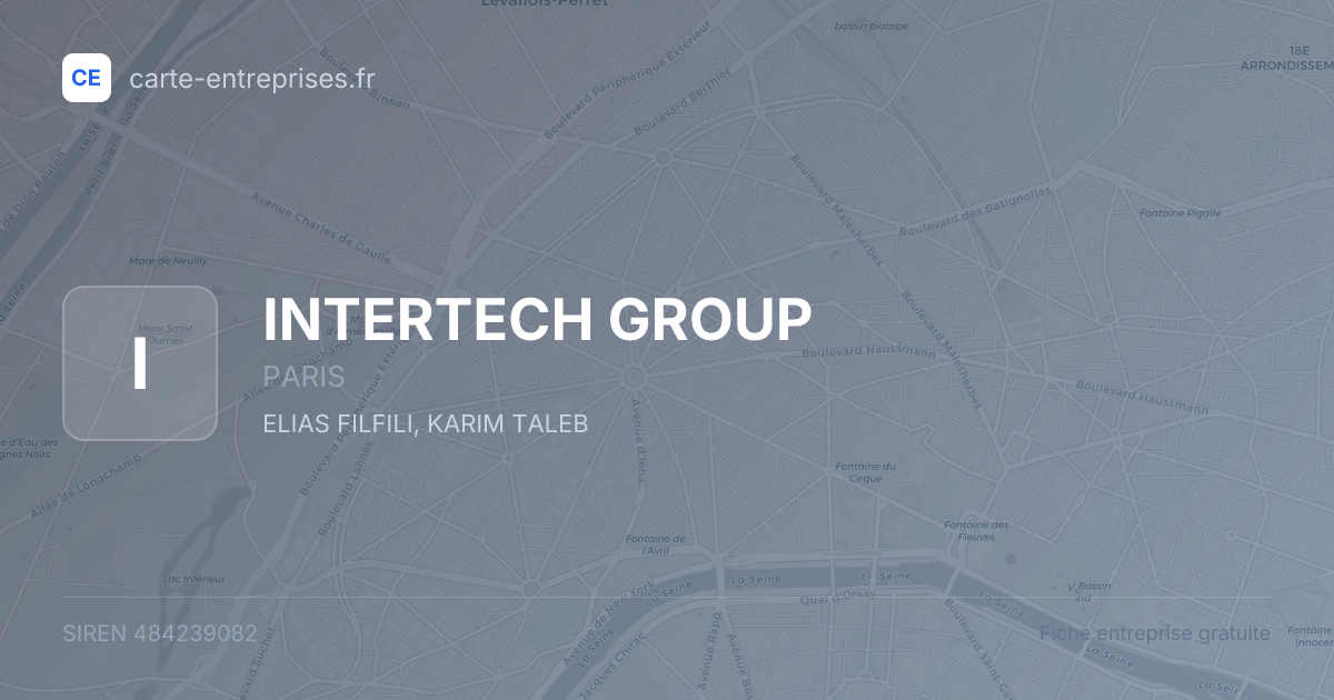 INTERTECH GROUP — 484239082 — fiche entreprise