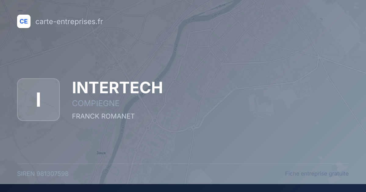 INTERTECH — 981307598 — fiche entreprise