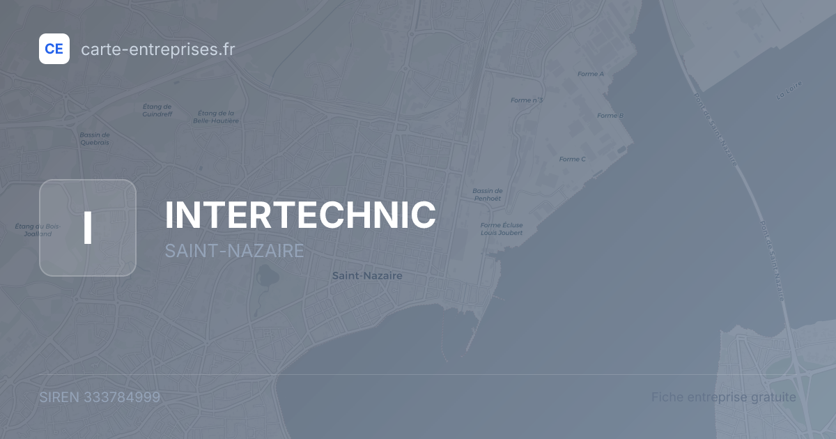INTERTECHNIC — 333784999 — fiche entreprise