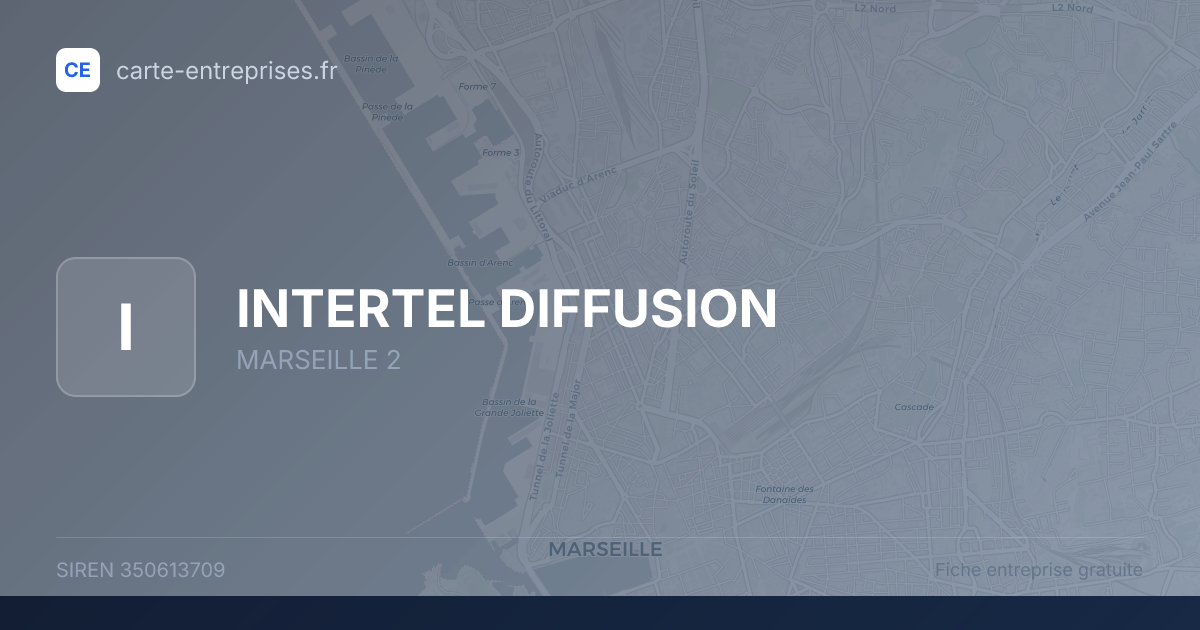 INTERTEL DIFFUSION — 350613709 — fiche entreprise
