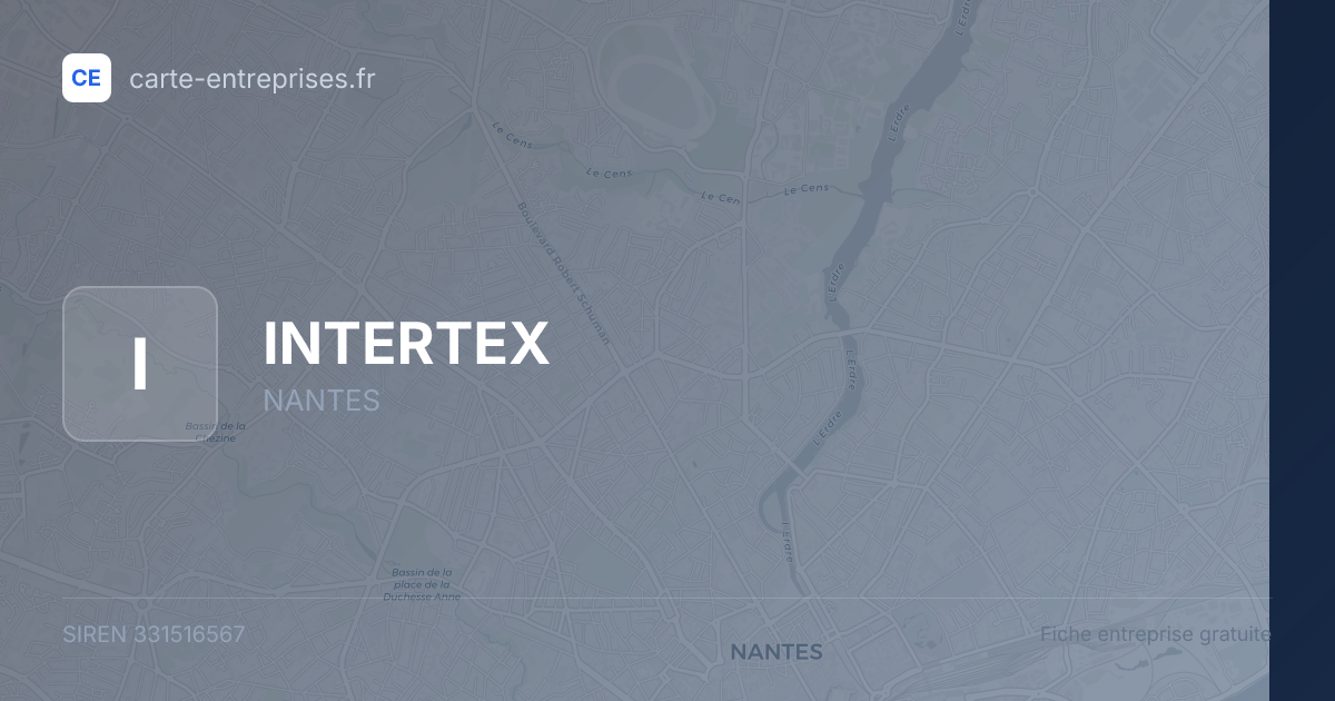 INTERTEX — 331516567 — fiche entreprise