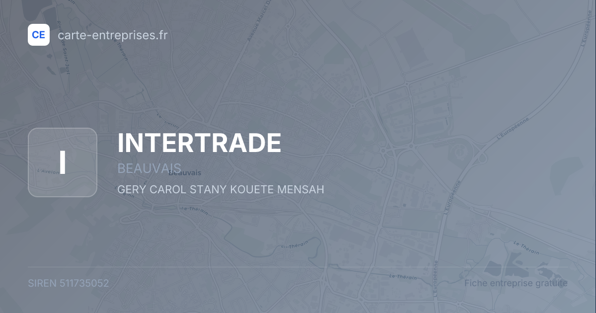 INTERTRADE — 511735052 — fiche entreprise