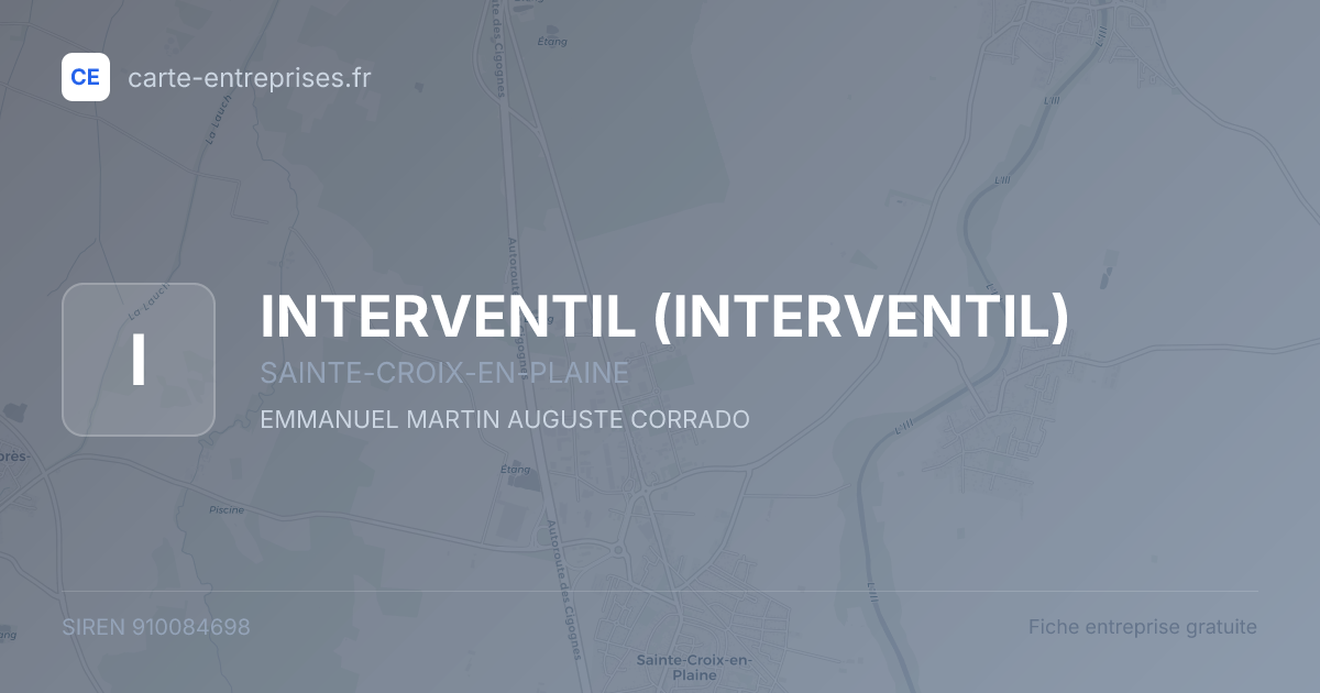 INTERVENTIL — 910084698 — fiche entreprise