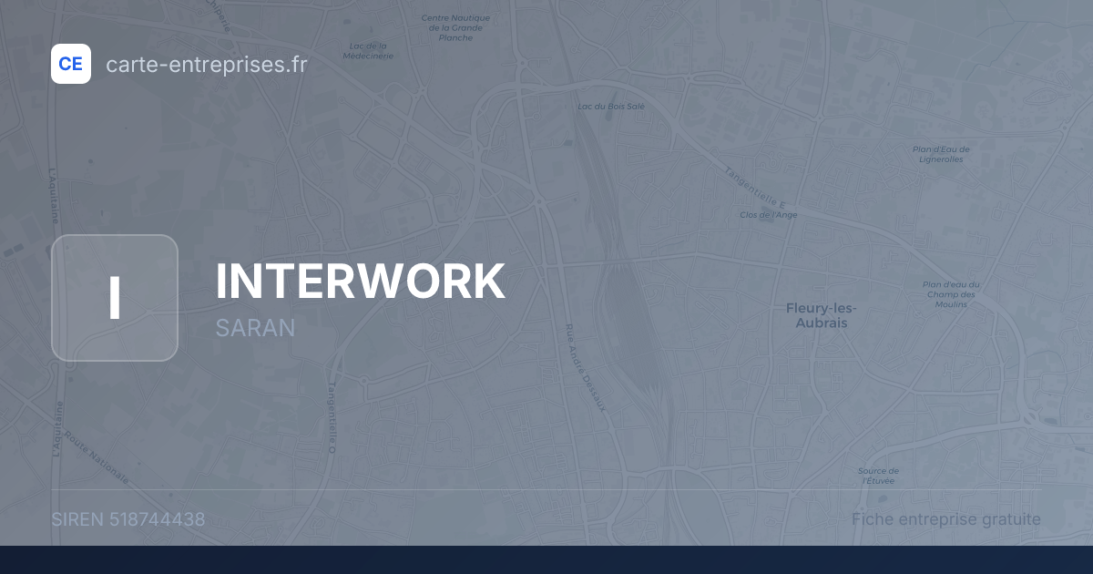 INTERWORK — 518744438 — fiche entreprise