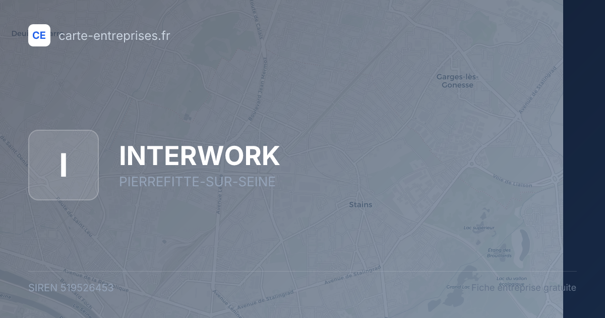 INTERWORK — 519526453 — fiche entreprise