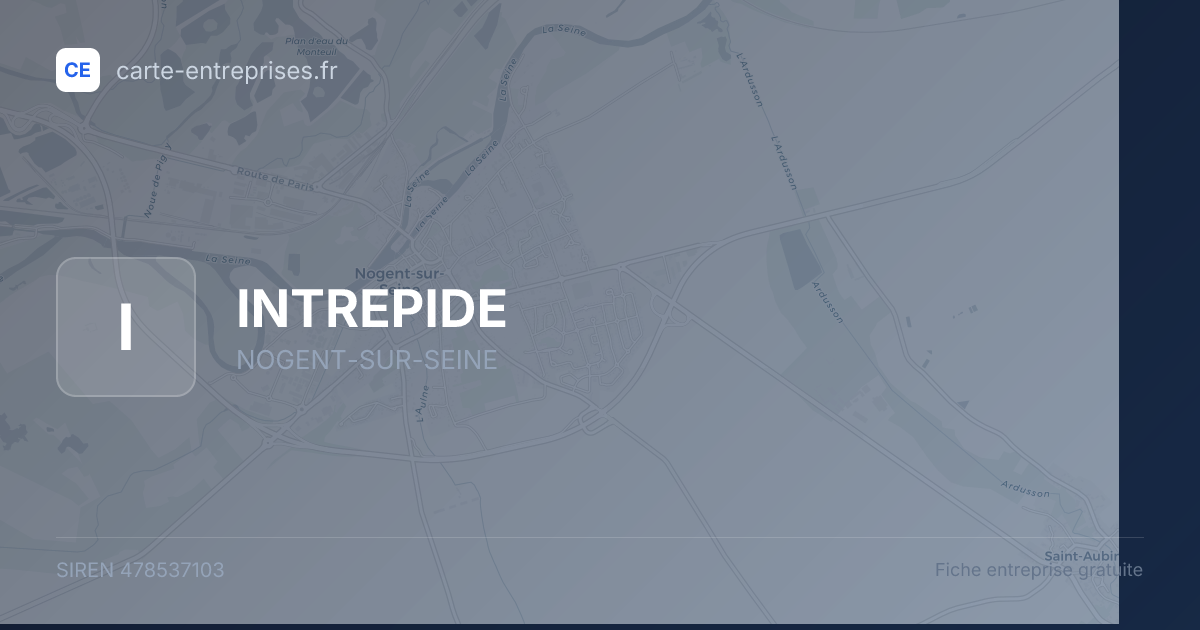 INTREPIDE — 478537103 — fiche entreprise