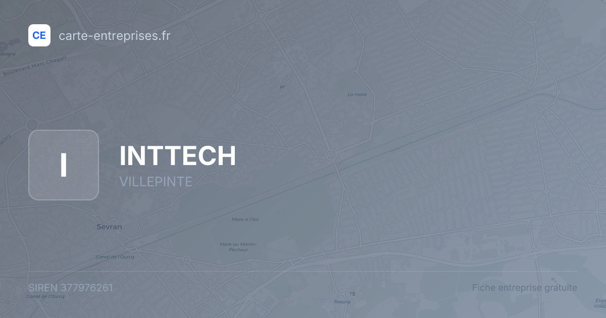 INTTECH — 377976261 — fiche entreprise