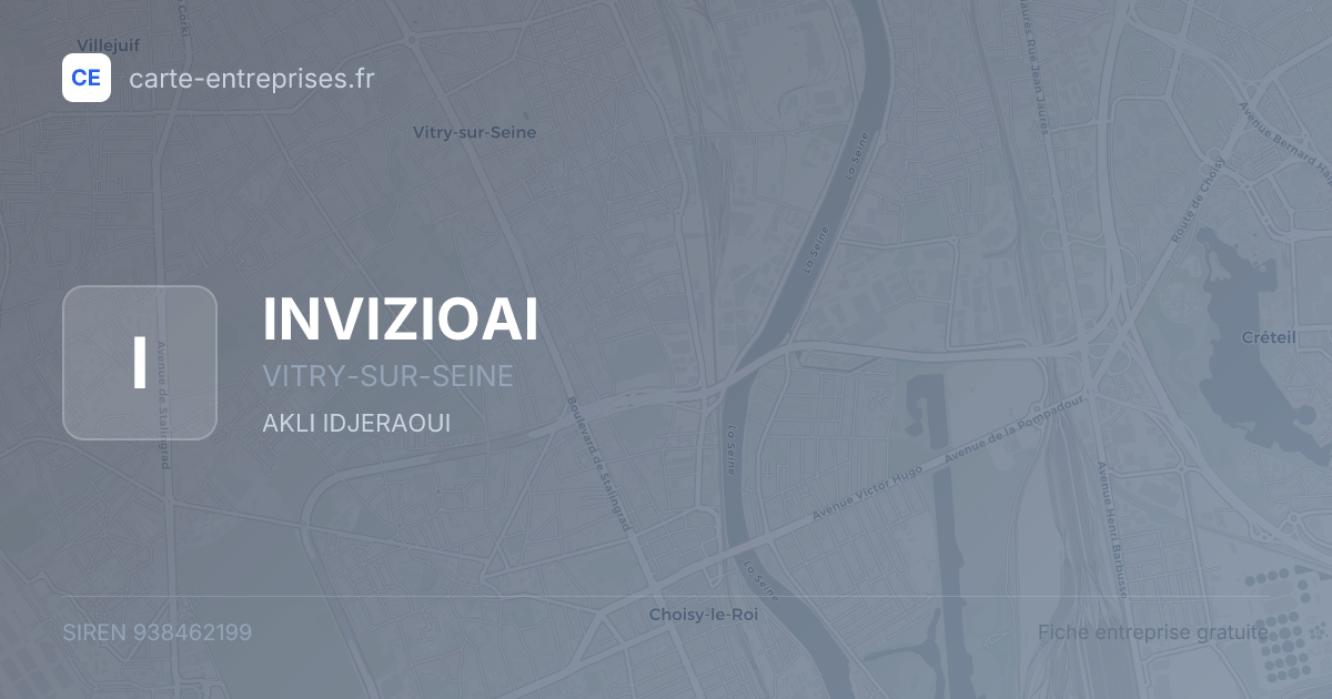 INVIZIOAI — 938462199 — fiche entreprise