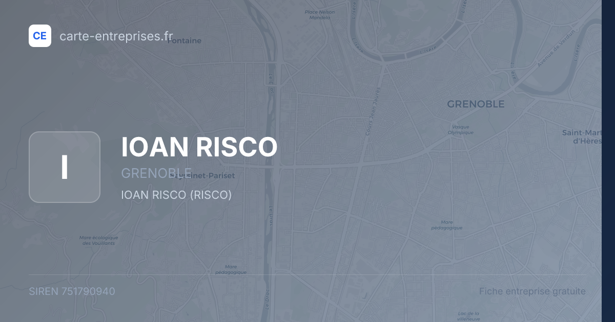 IOAN RISCO — 751790940 — fiche entreprise