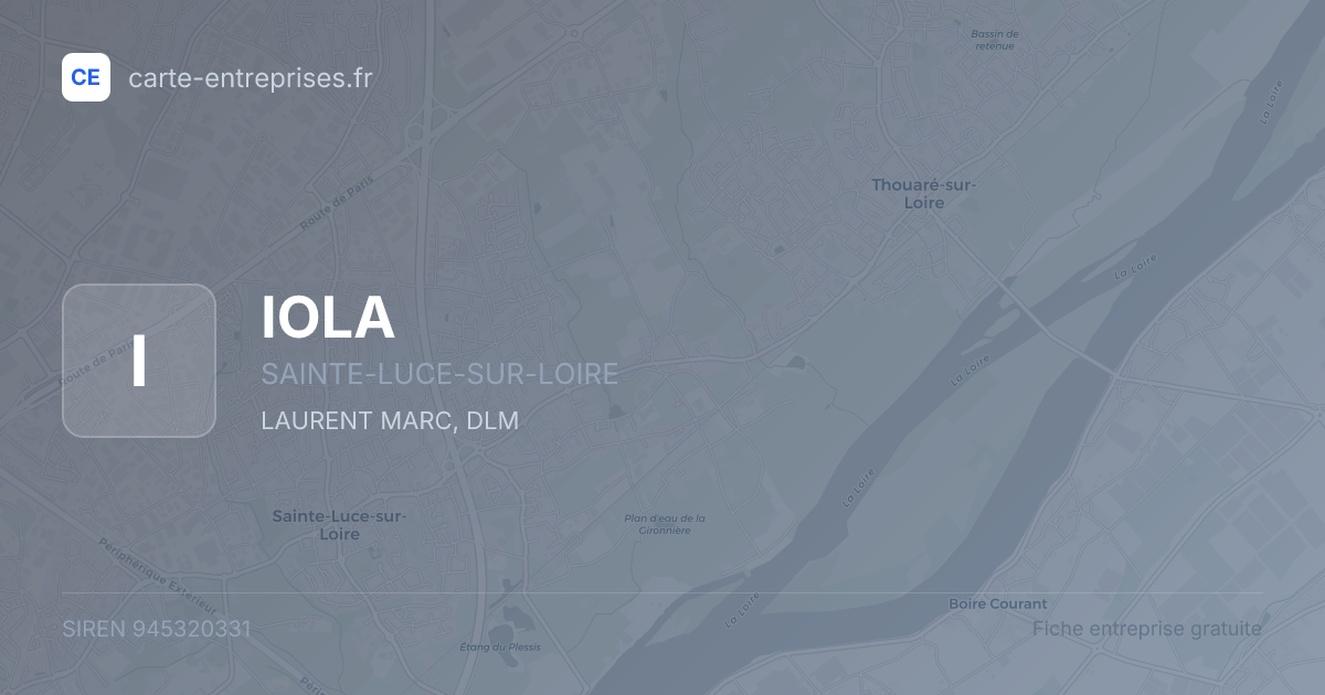 IOLA — 945320331 — fiche entreprise