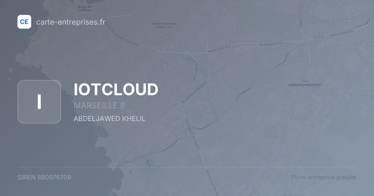 IOTCLOUD — 880976709 — fiche entreprise