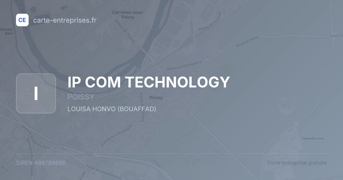 IP COM TECHNOLOGY — 488789686 — fiche entreprise
