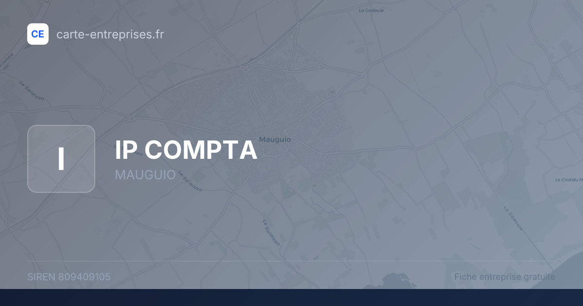 IP COMPTA — 809409105 — fiche entreprise